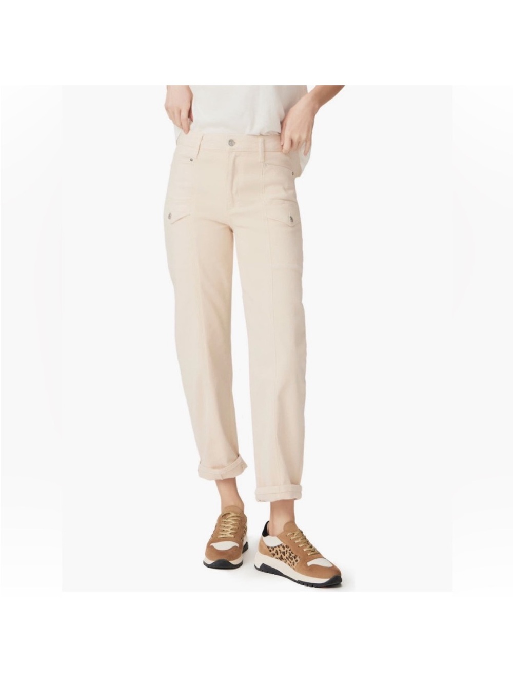 PAIGE “Alexis” Barrel Leg Jeans. Size 30 EUC